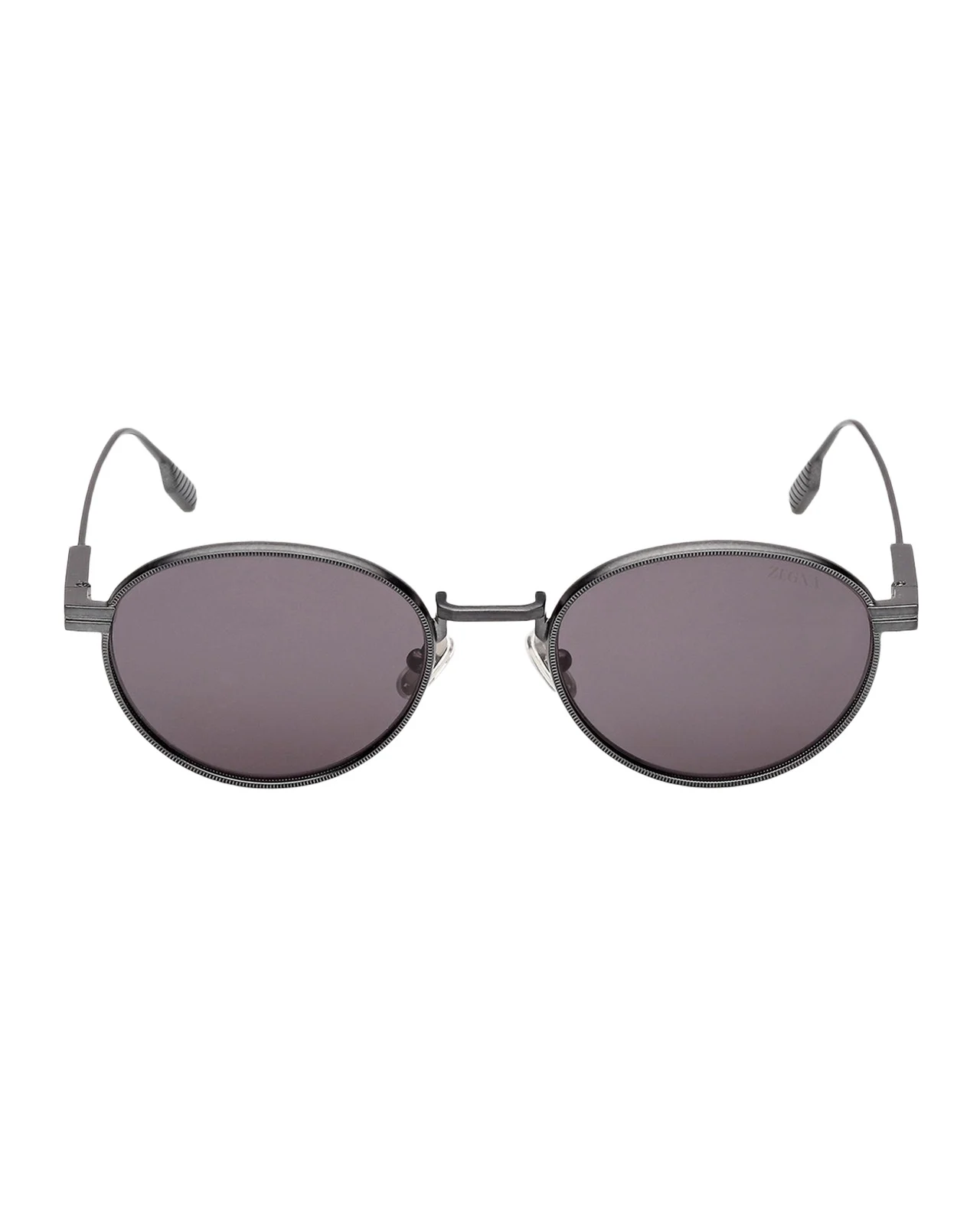 52mm Metal Oval Sunglasses
