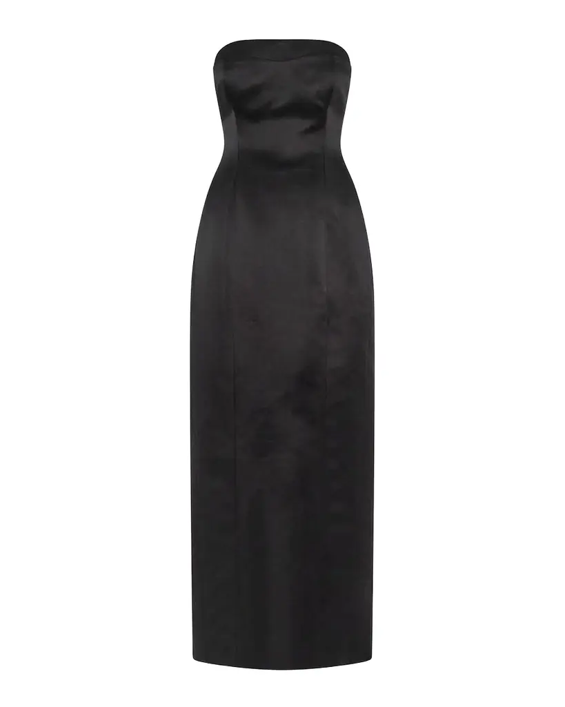 Kasia Strapless Column Maxi Dress Kasia Strapless Column Maxi Dress