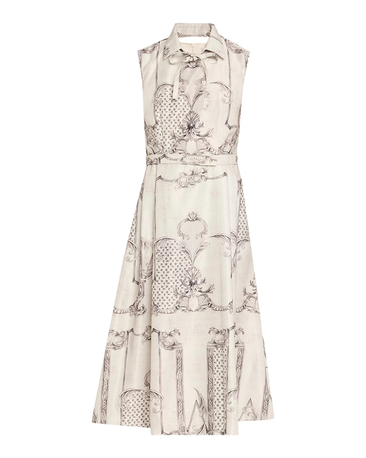 Sleeveless Paisley-Print Midi Dress Sleeveless Paisley-Print Midi Dress
