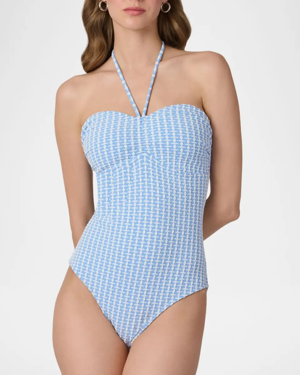 Shoshanna Cinched One-Piece Swimsuit | Thumbnail 2 Shoshanna Cinched One-Piece Swimsuit | Thumbnail 2