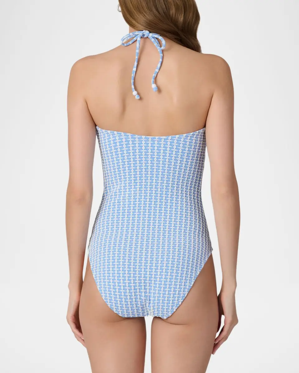 Shoshanna Cinched One-Piece Swimsuit | Thumbnail 3 Shoshanna Cinched One-Piece Swimsuit | Thumbnail 3