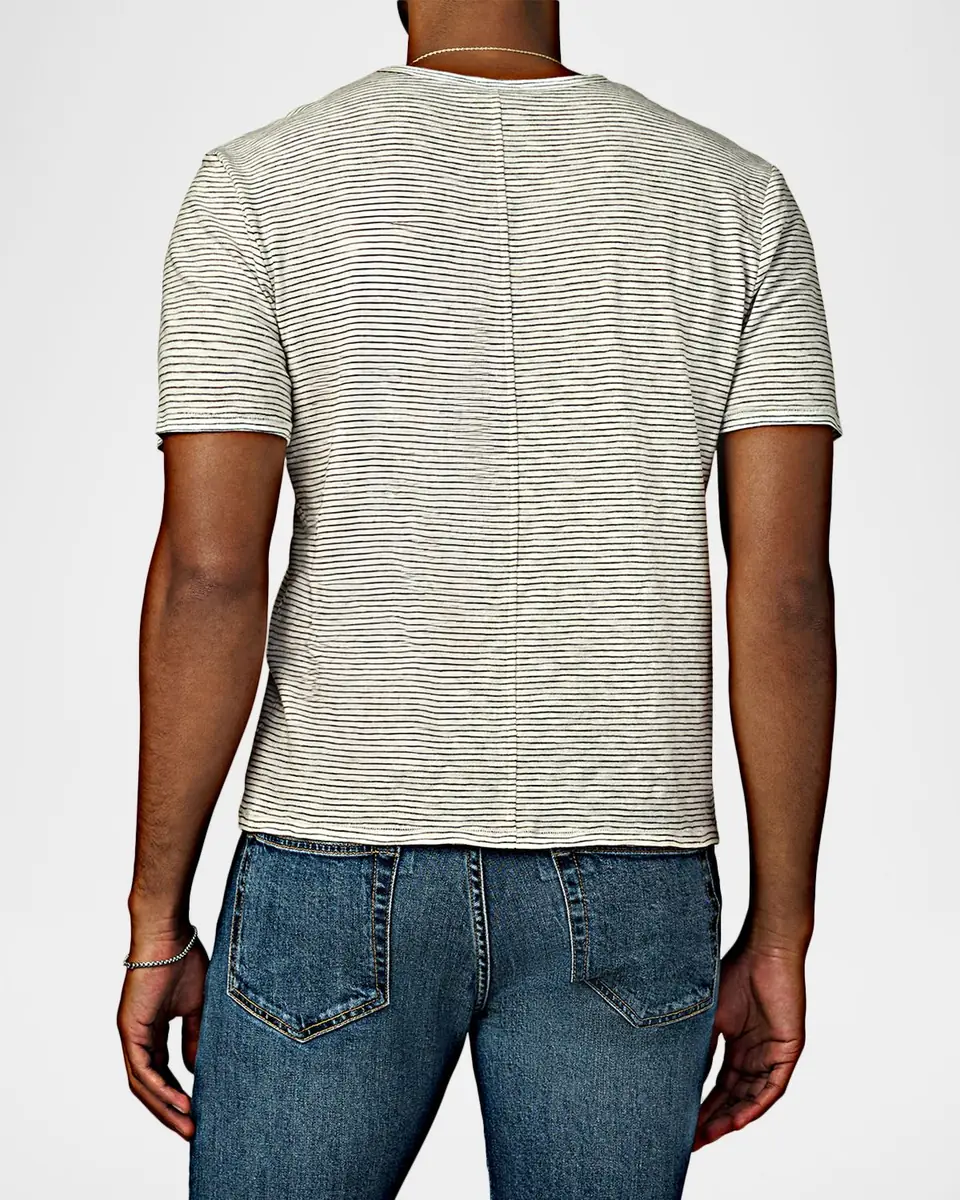 Joe's Jeans Men's The Stripe Short-Sleeved T-Shirt | Thumbnail 3