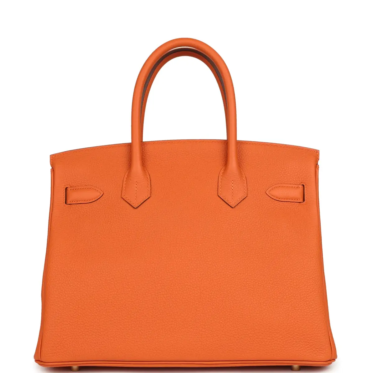 HERMÈS Hermes Birkin 30 Orange Togo Gold Hardware | Thumbnail 4 HERMÈS Hermes Birkin 30 Orange Togo Gold Hardware | Thumbnail 4