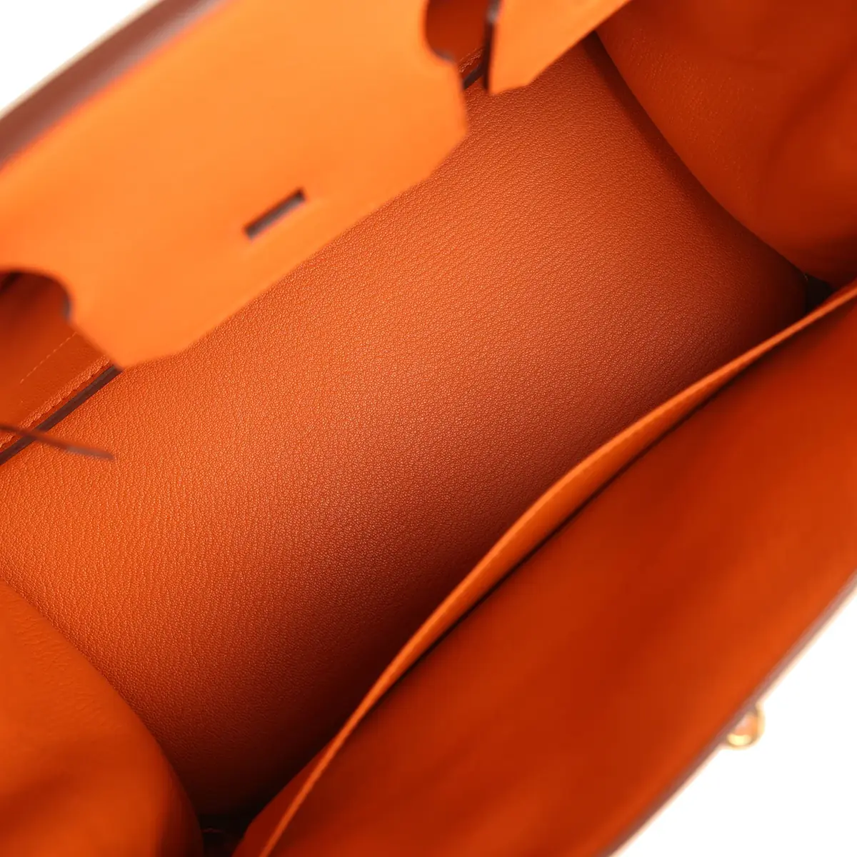HERMÈS Hermes Birkin 30 Orange Togo Gold Hardware | Thumbnail 8 HERMÈS Hermes Birkin 30 Orange Togo Gold Hardware | Thumbnail 8