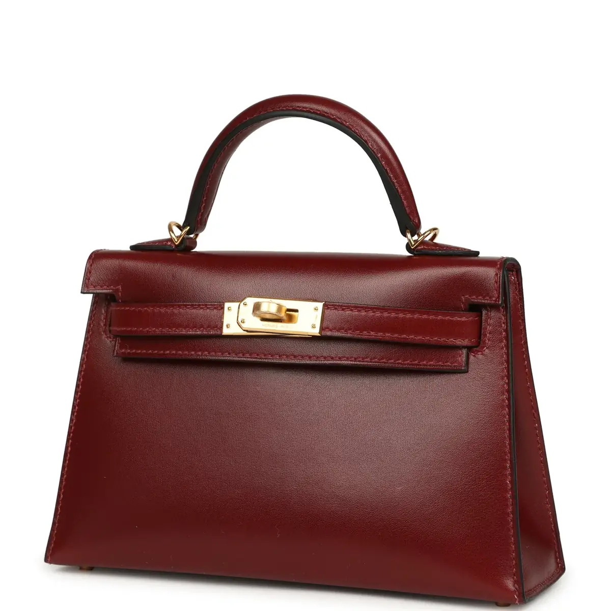HERMÈS Hermes Kelly Sellier 20 Rouge H Box Gold Hardware | Thumbnail 5 HERMÈS Hermes Kelly Sellier 20 Rouge H Box Gold Hardware | Thumbnail 5