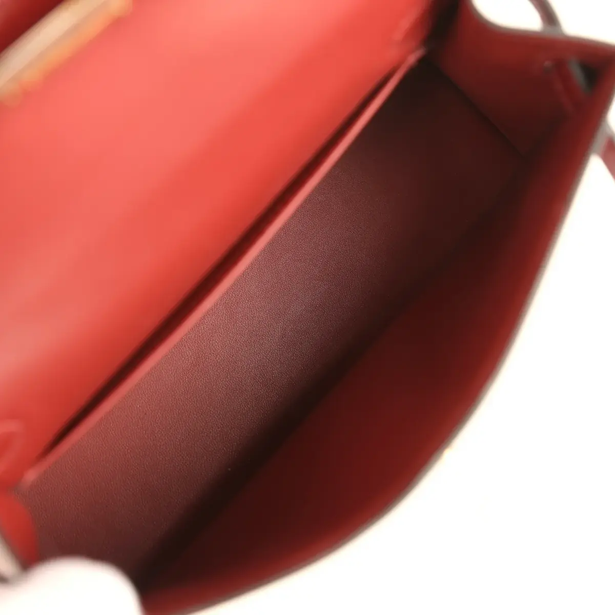 HERMÈS Hermes Kelly Sellier 20 Rouge H Box Gold Hardware | Thumbnail 8 HERMÈS Hermes Kelly Sellier 20 Rouge H Box Gold Hardware | Thumbnail 8