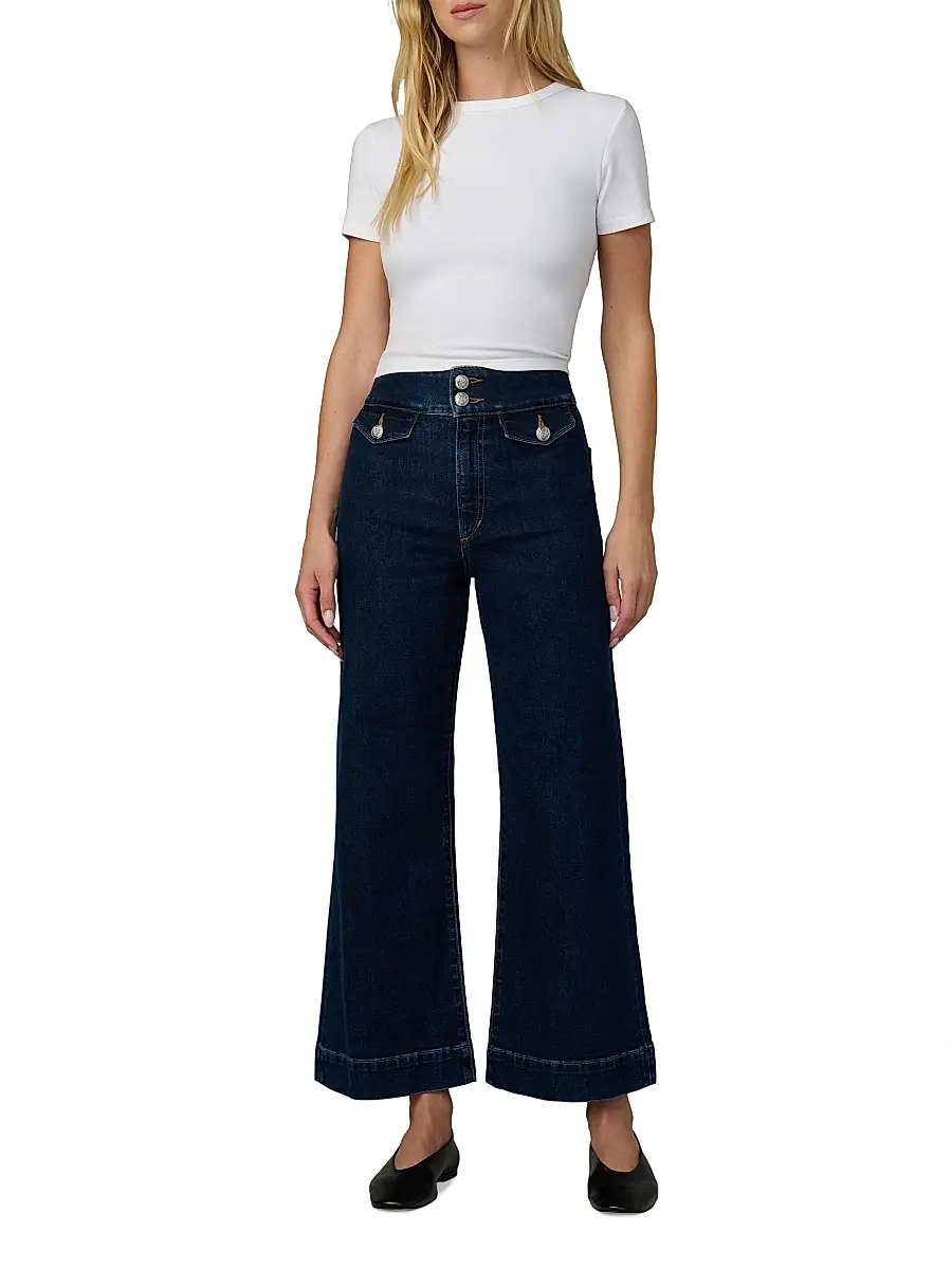 Joe's Jeans Women's The Ellia Wide-Leg Ankle Jeans | Thumbnail 2 Joe's Jeans Women's The Ellia Wide-Leg Ankle Jeans | Thumbnail 2