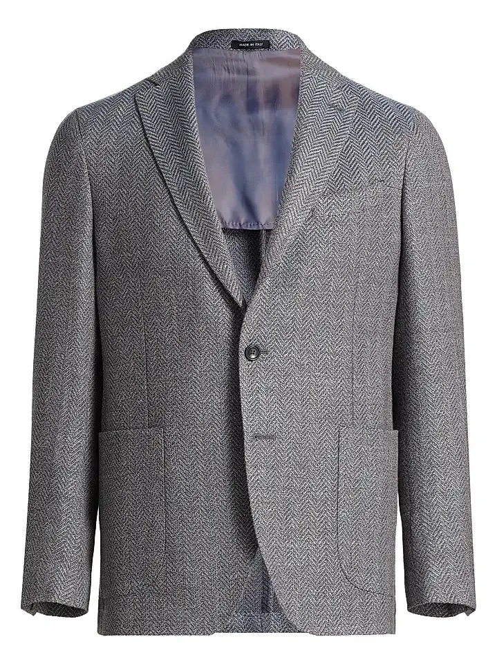 Saks Fifth Avenue Men's Herringbone Wool-Blend Sport Coat