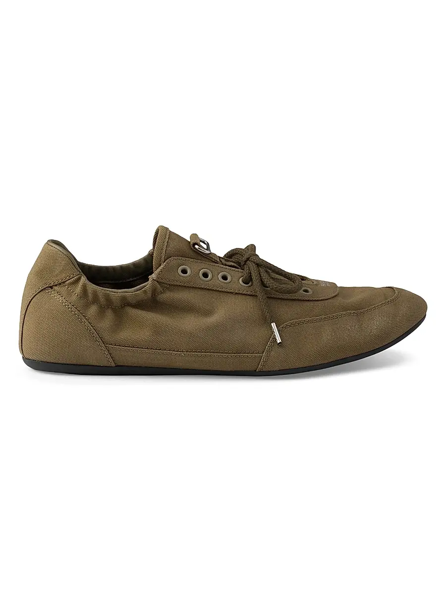 Prada Men's Collapse Canvas Sneakers - Black | Thumbnail 6