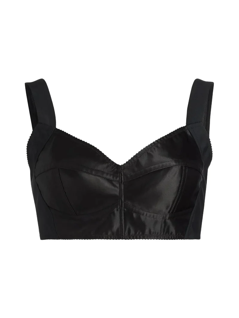 Dolce & Gabbana Women's Satin Bra Top
