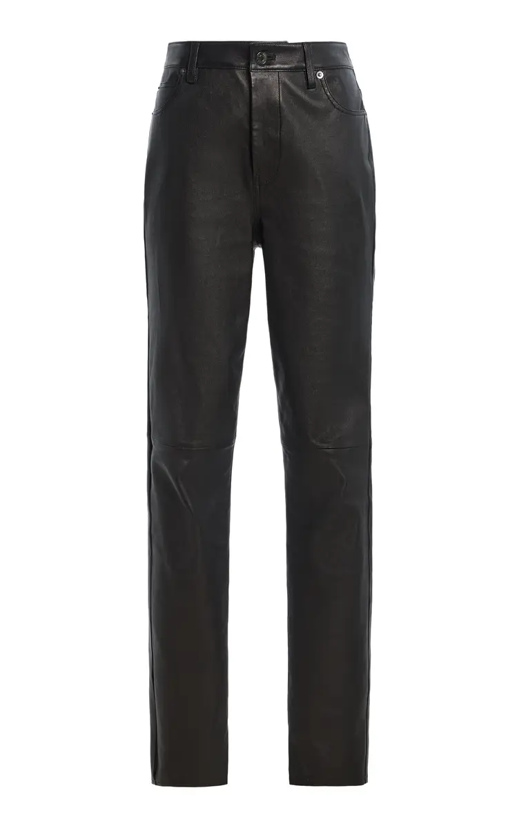 Rae High-Rise Skinny Leather Pants Rae High-Rise Skinny Leather Pants
