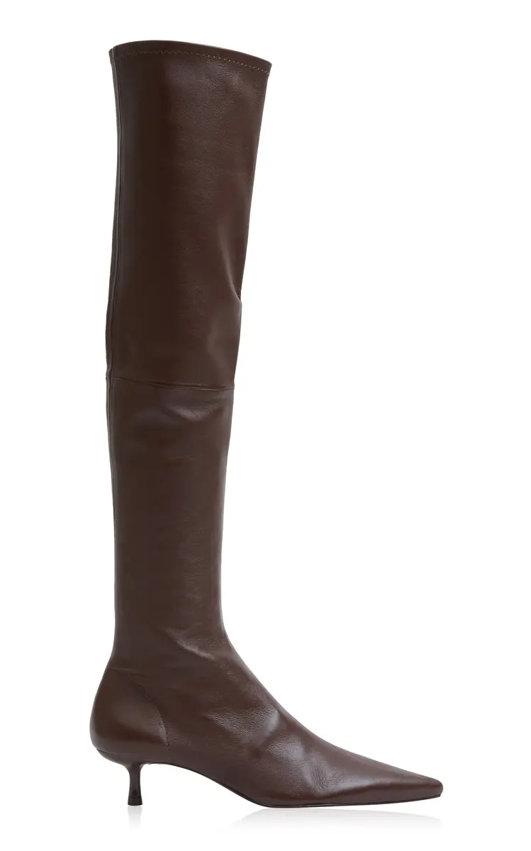 Joni Stretch Leather Over-The-Knee Boot Joni Stretch Leather Over-The-Knee Boot