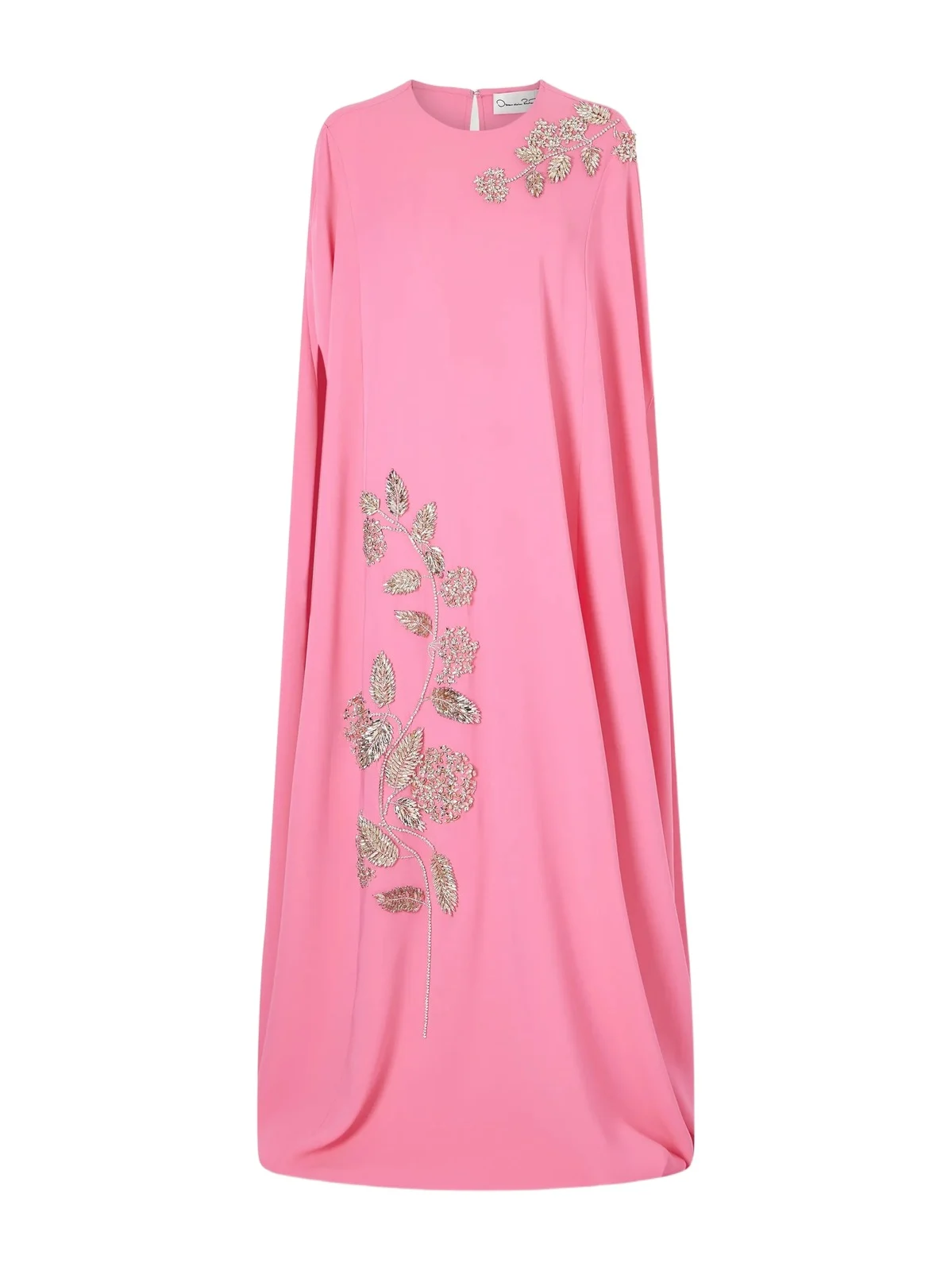 Cape-effect Embellished Silk-blend Gown Cape-effect Embellished Silk-blend Gown