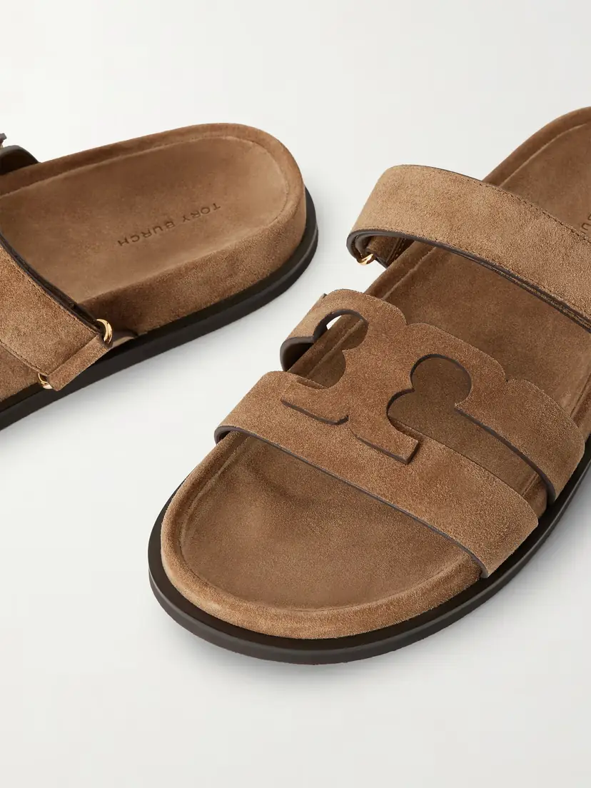 Tory Burch Ines Sport Suede Slides | Thumbnail 5