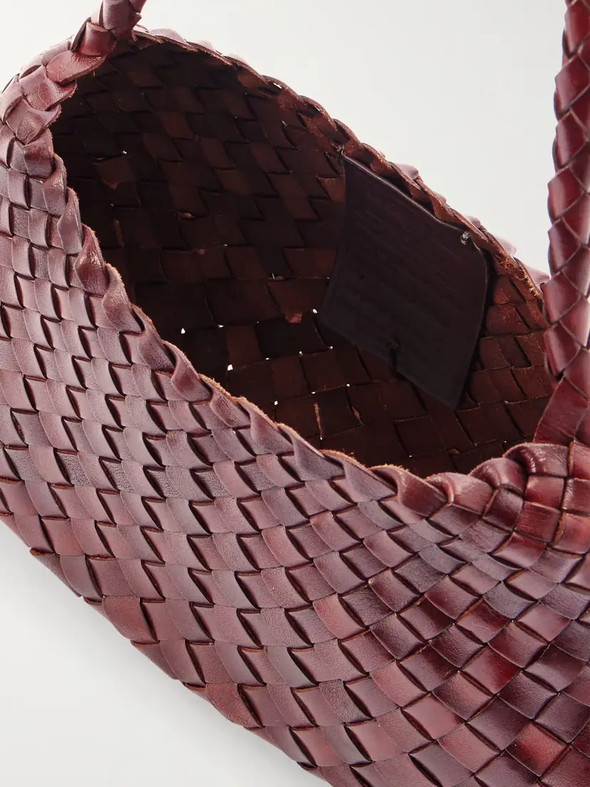 Dragon Diffusion Rosanna Mini Woven Leather Tote | Thumbnail 6