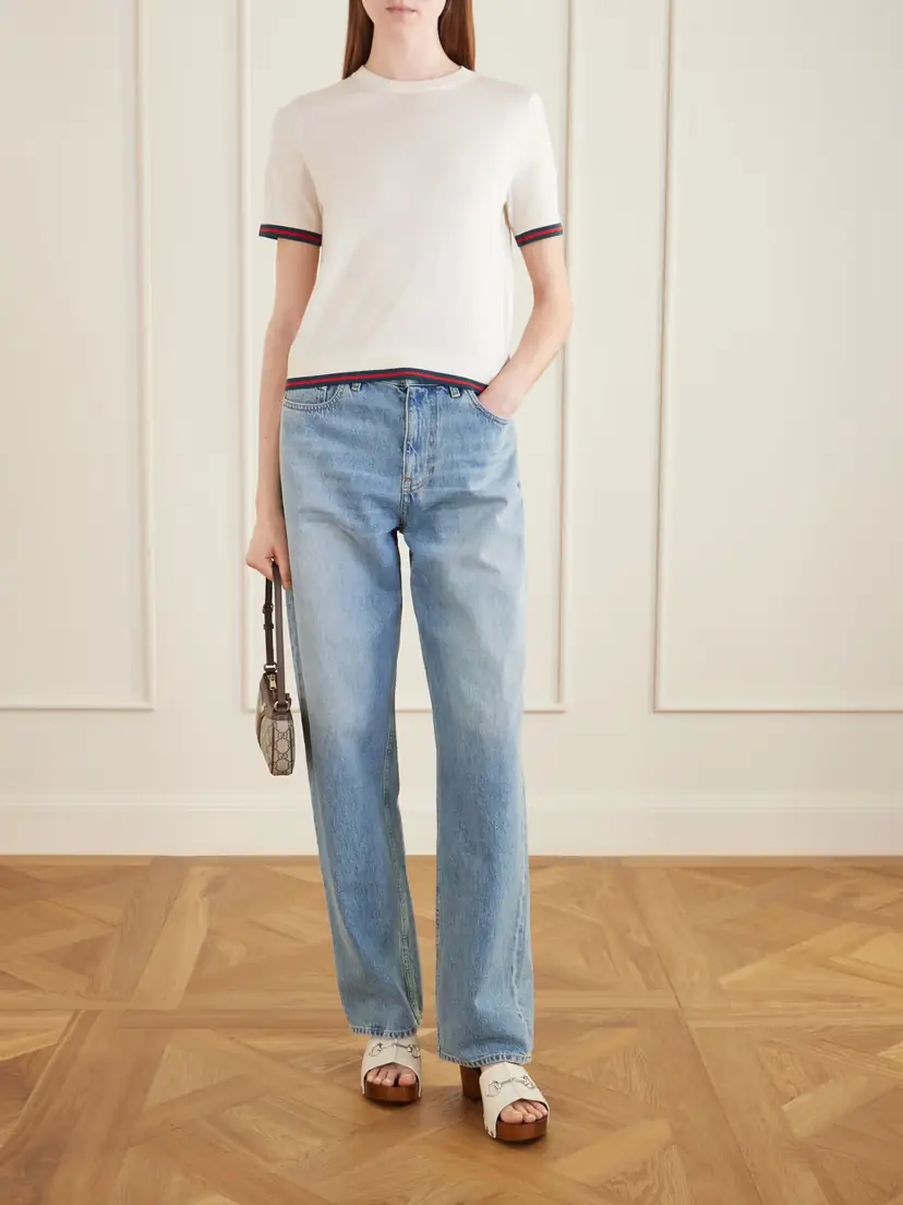 Gucci Embellished Leather Clogs | Thumbnail 4 Gucci Embellished Leather Clogs | Thumbnail 4