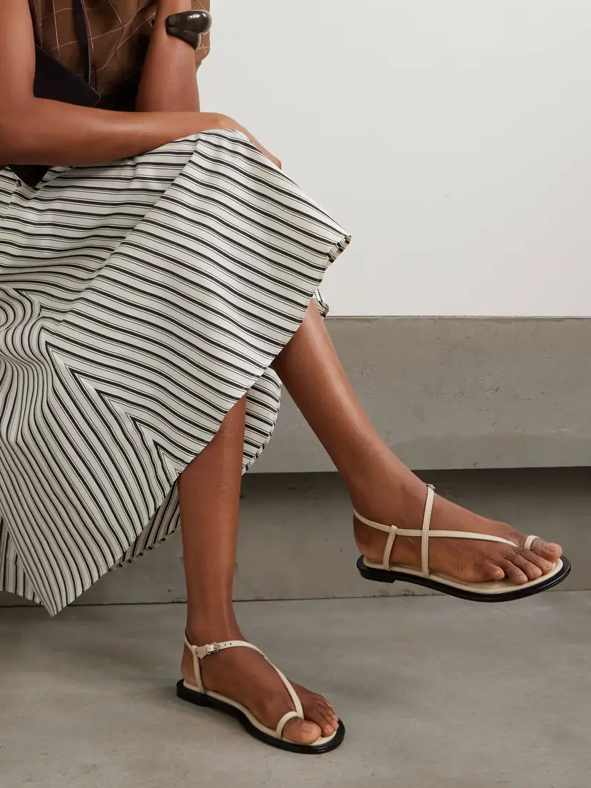 A Emery Reef Leather Sandals | Thumbnail 2