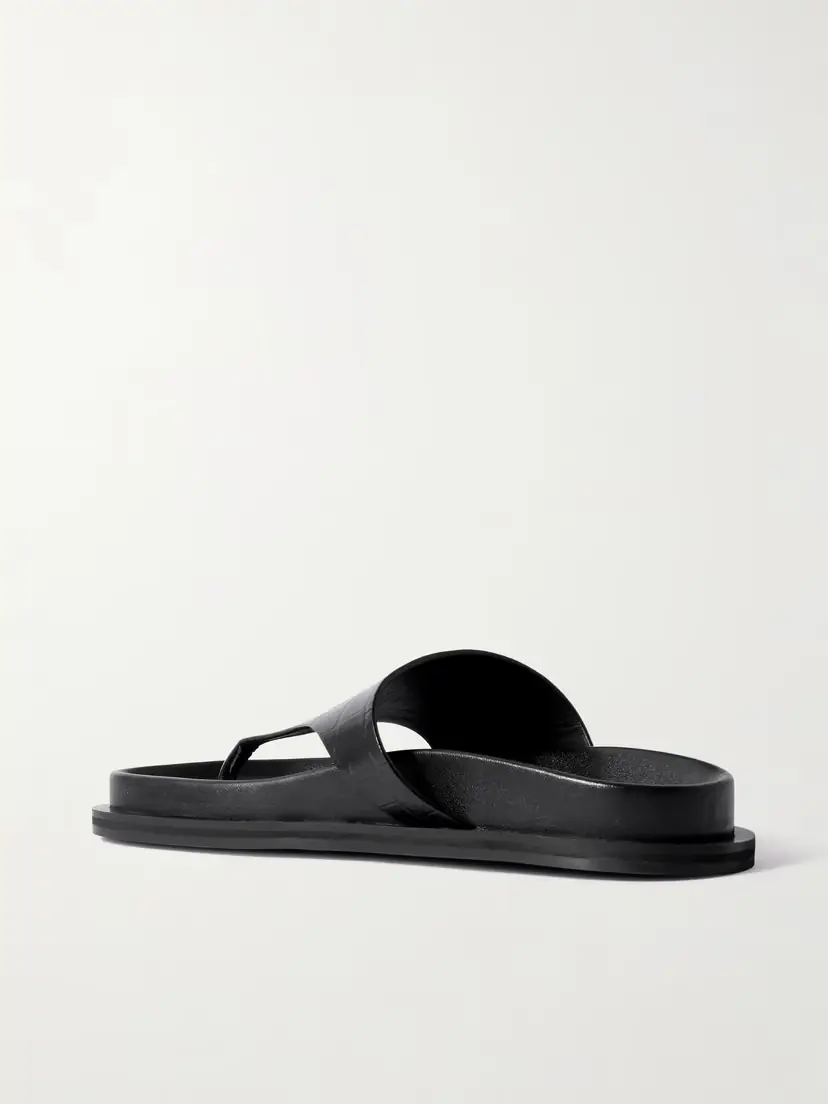 A Emery Imara Croc-effect Leather Sandals | Thumbnail 3