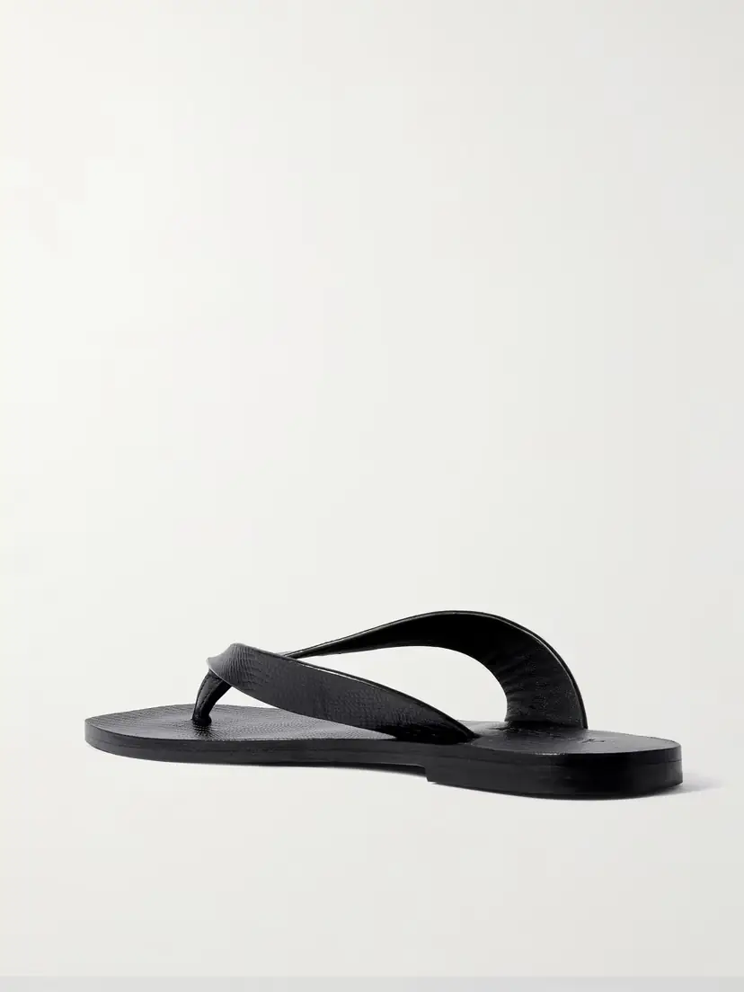 A Emery Kinto Lizard-effect Leather Flip Flops | Thumbnail 3 A Emery Kinto Lizard-effect Leather Flip Flops | Thumbnail 3