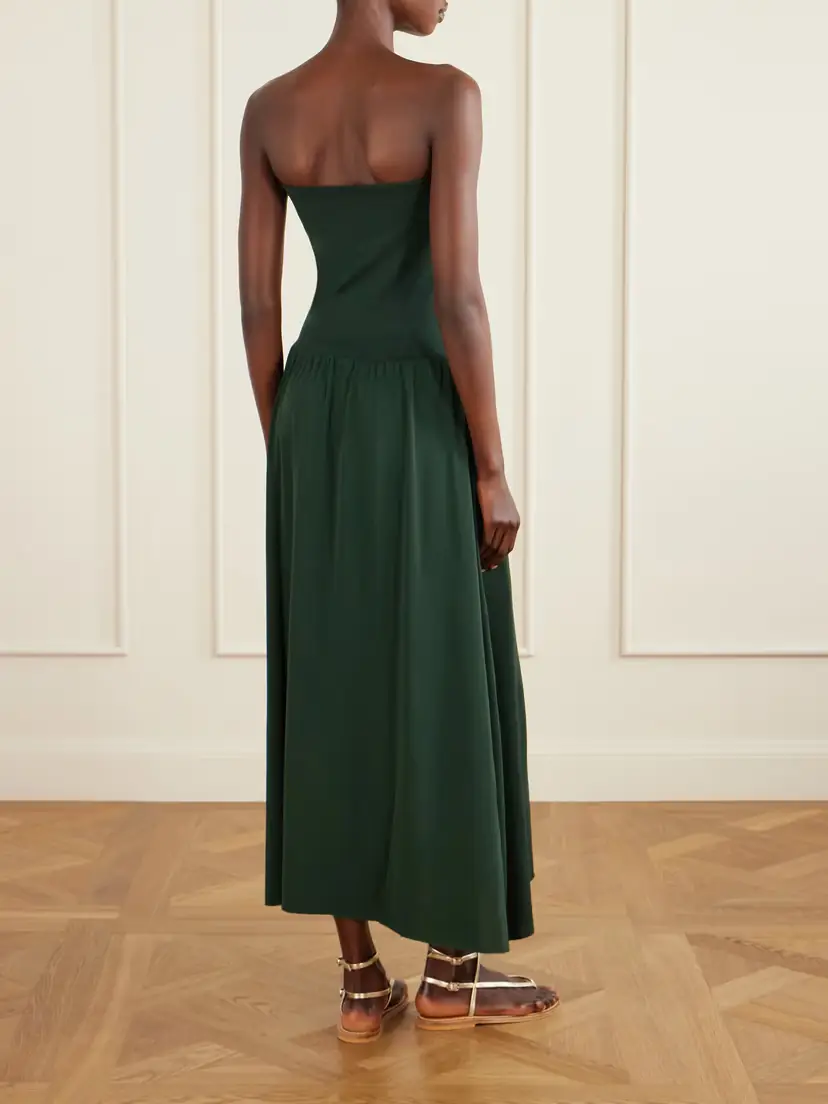 Eres Oda Strapless Stretch-jersey Maxi Dress | Thumbnail 3 Eres Oda Strapless Stretch-jersey Maxi Dress | Thumbnail 3