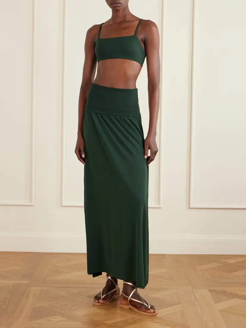 Eres Oda Strapless Stretch-jersey Maxi Dress | Thumbnail 4 Eres Oda Strapless Stretch-jersey Maxi Dress | Thumbnail 4