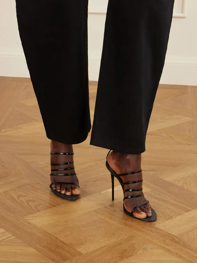 Alaïa 110 Patent-leather Sandals | Thumbnail 2 Alaïa 110 Patent-leather Sandals | Thumbnail 2