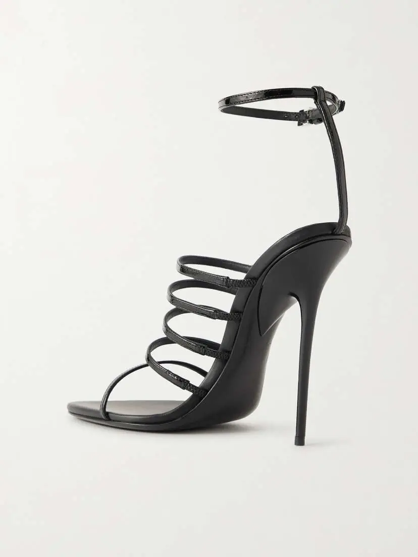 Alaïa 110 Patent-leather Sandals | Thumbnail 3 Alaïa 110 Patent-leather Sandals | Thumbnail 3