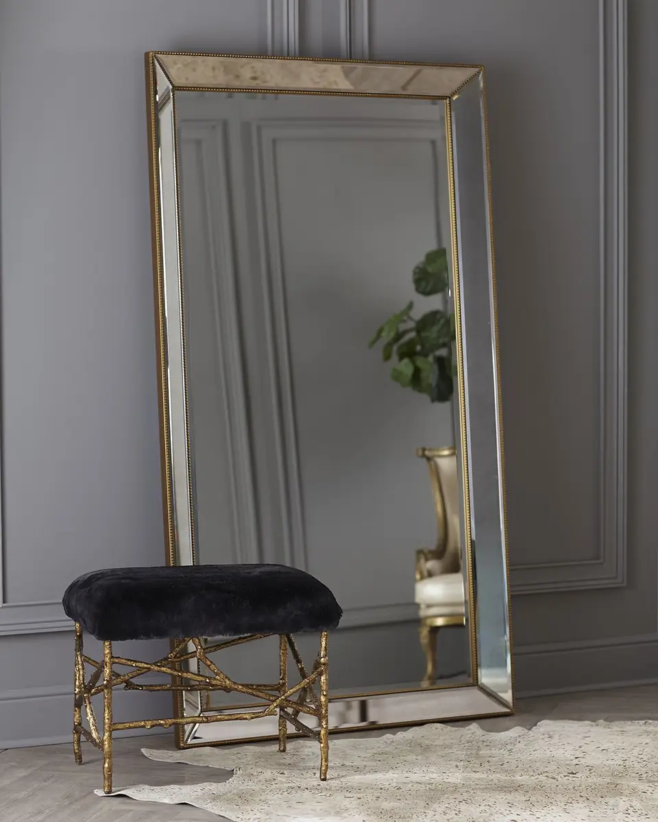 Katherine Noble by BMC Aldina Beaded Floor Mirror, 79"T | Thumbnail 5 Katherine Noble by BMC Aldina Beaded Floor Mirror, 79"T | Thumbnail 5