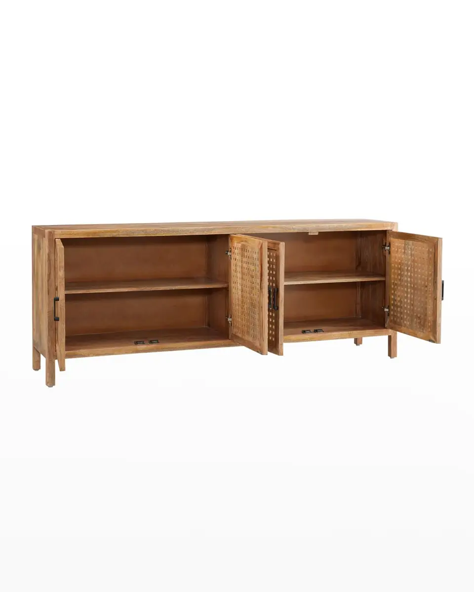 Katherine Noble by BMC Declan 4-Door Console Table | Thumbnail 2 Katherine Noble by BMC Declan 4-Door Console Table | Thumbnail 2
