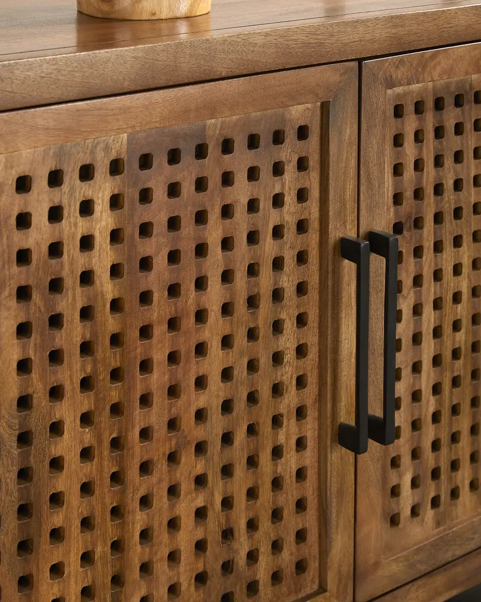 Katherine Noble by BMC Declan 4-Door Console Table | Thumbnail 3 Katherine Noble by BMC Declan 4-Door Console Table | Thumbnail 3