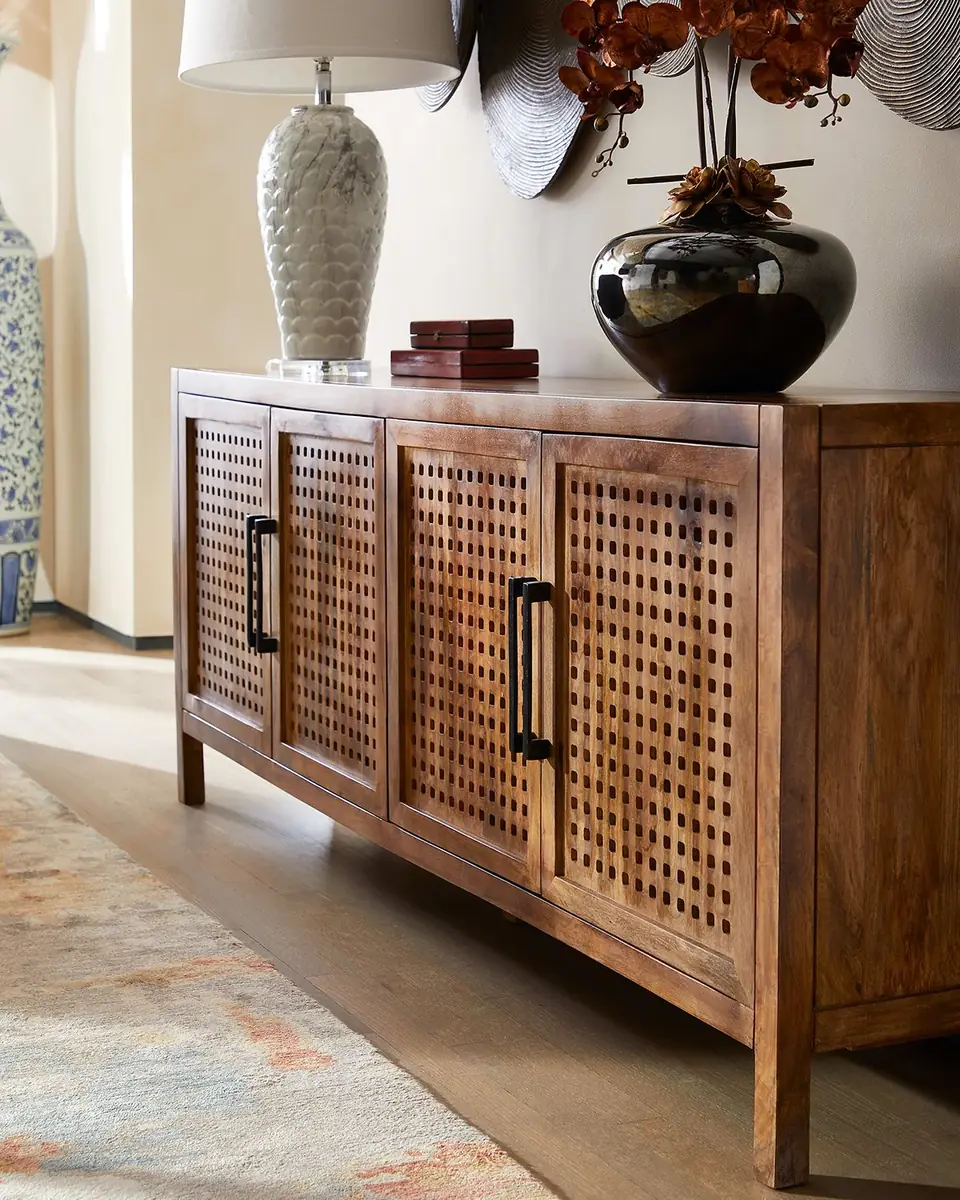 Katherine Noble by BMC Declan 4-Door Console Table | Thumbnail 5 Katherine Noble by BMC Declan 4-Door Console Table | Thumbnail 5