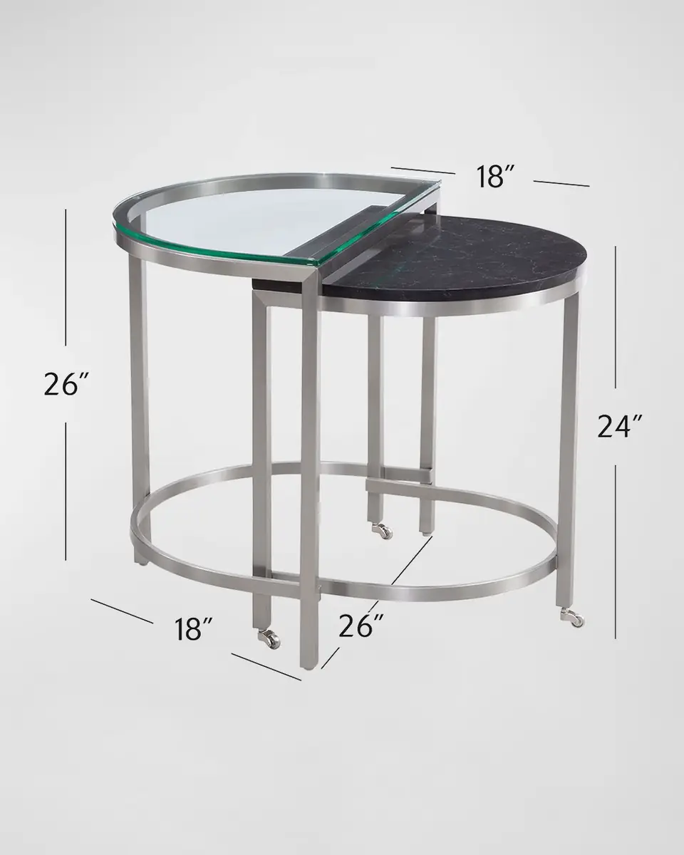 Katherine Noble by BMC Huxley Nesting End Table | Thumbnail 3 Katherine Noble by BMC Huxley Nesting End Table | Thumbnail 3