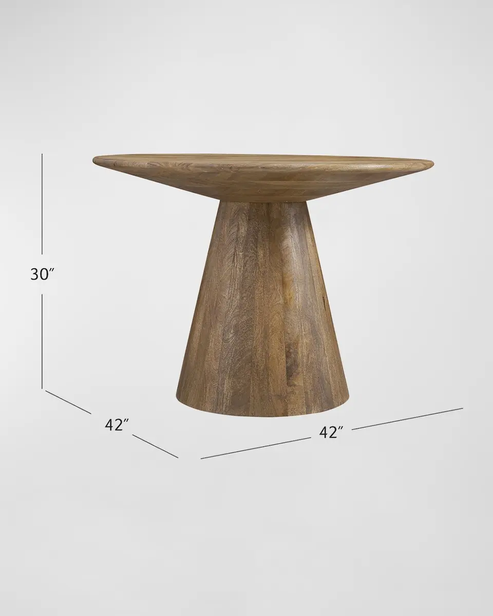 Katherine Noble by BMC Raney 42" Round Dining Table | Thumbnail 4 Katherine Noble by BMC Raney 42" Round Dining Table | Thumbnail 4