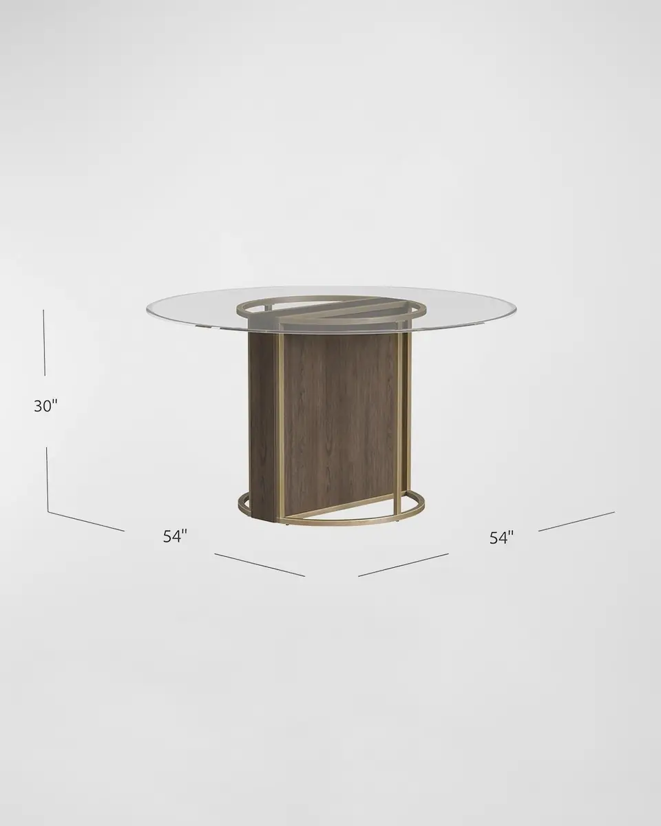 Katherine Noble by BMC Sommer 54" Round Dining Table | Thumbnail 3 Katherine Noble by BMC Sommer 54" Round Dining Table | Thumbnail 3