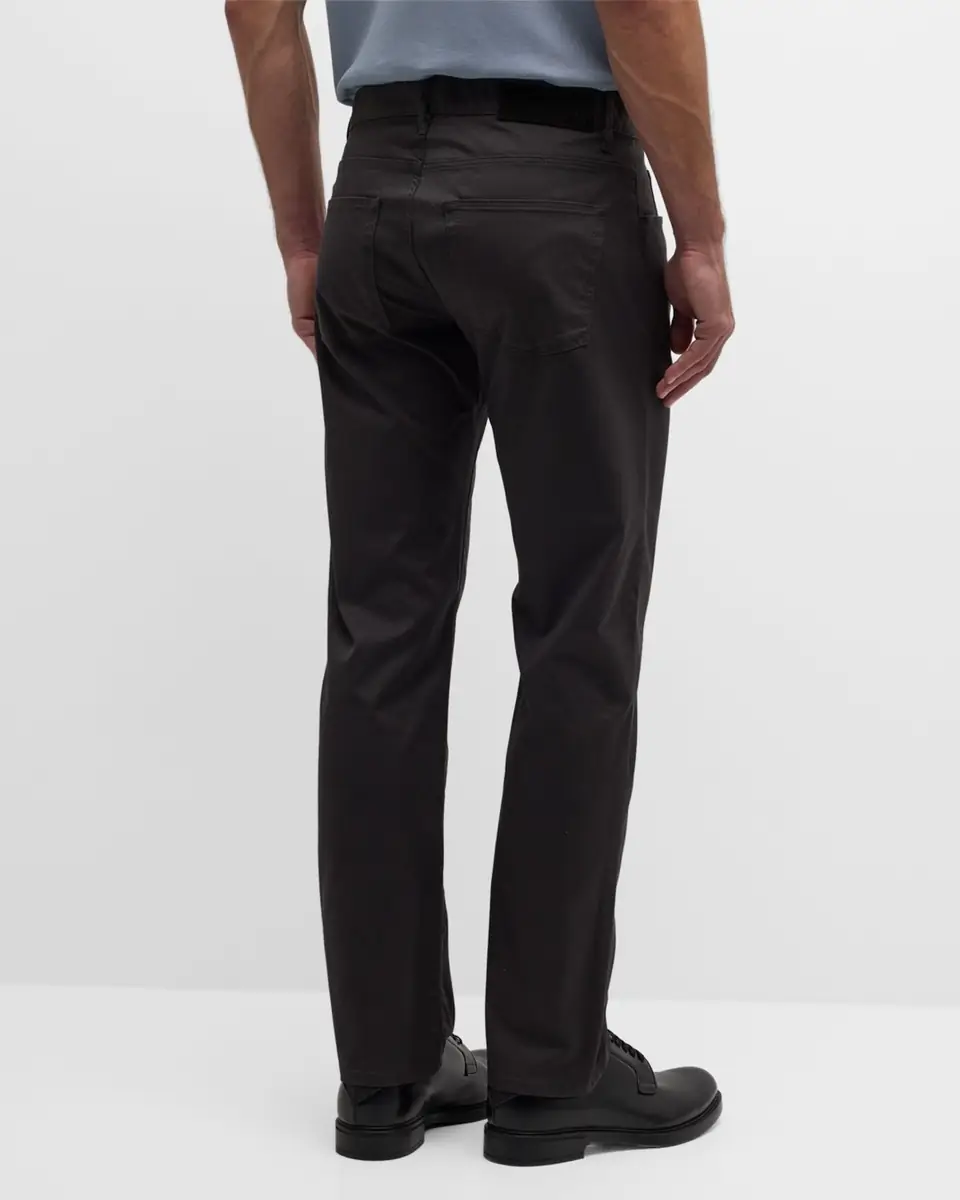 Giorgio Armani Men's 5-Pocket Twill Pants | Thumbnail 4