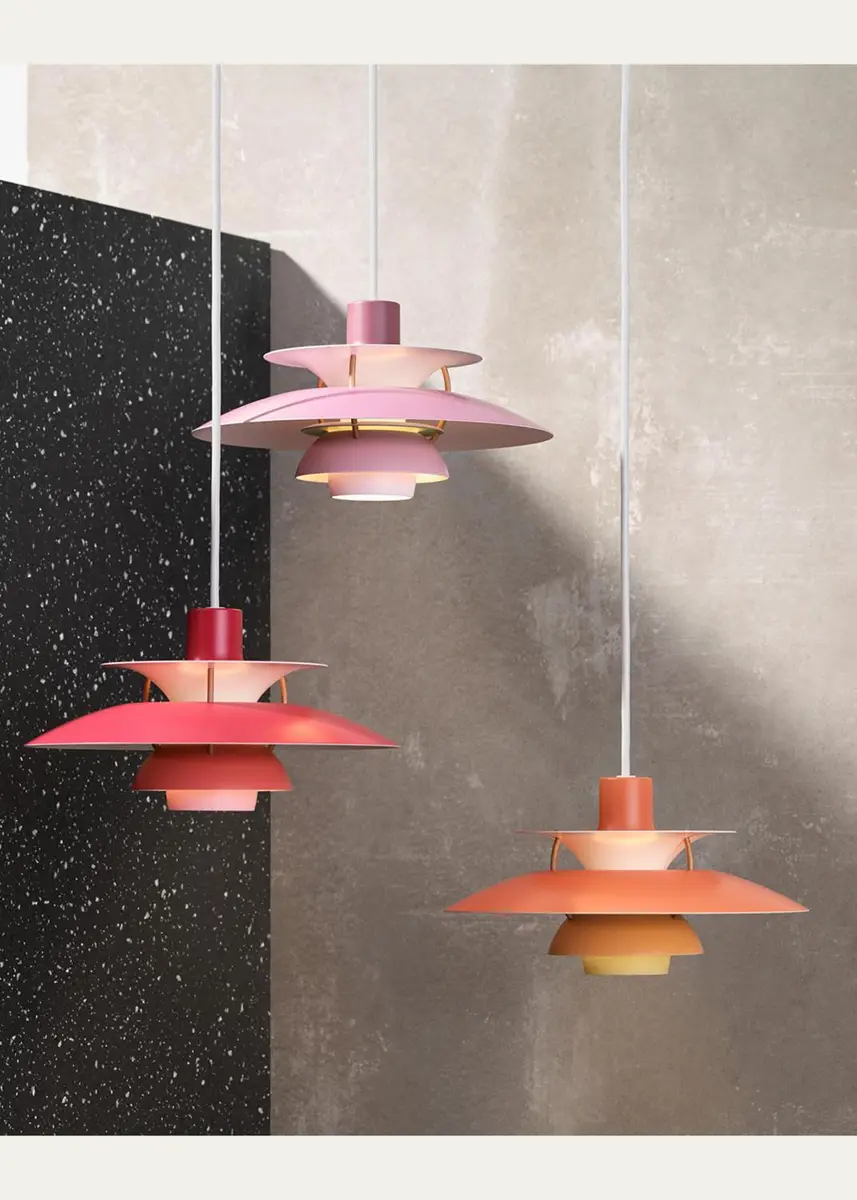 Louis Poulsen PH 5 Mini Metal Pendant Light, 12" | Thumbnail 4
