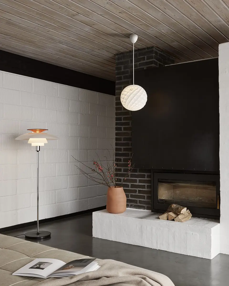 Louis Poulsen Patera White Pendant Light, 12" | Thumbnail 4