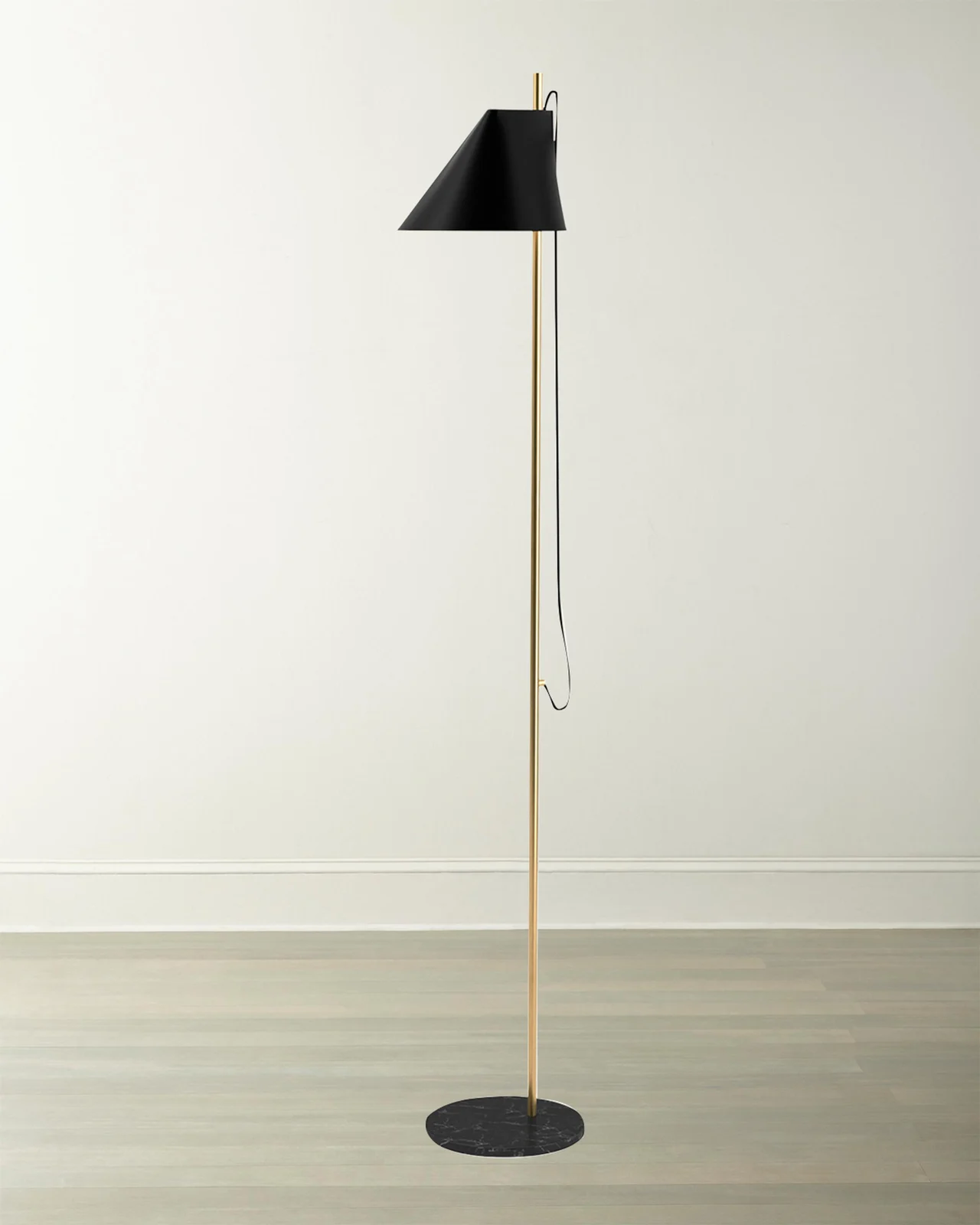 Louis Poulsen Yuh Brass Floor Lamp, 55"