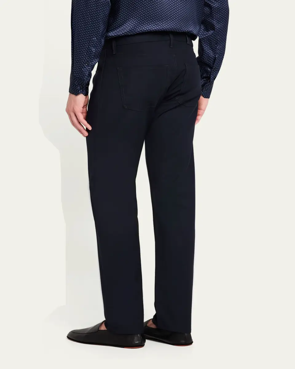 Giorgio Armani Men's Wool 5-Pocket Pants | Thumbnail 7