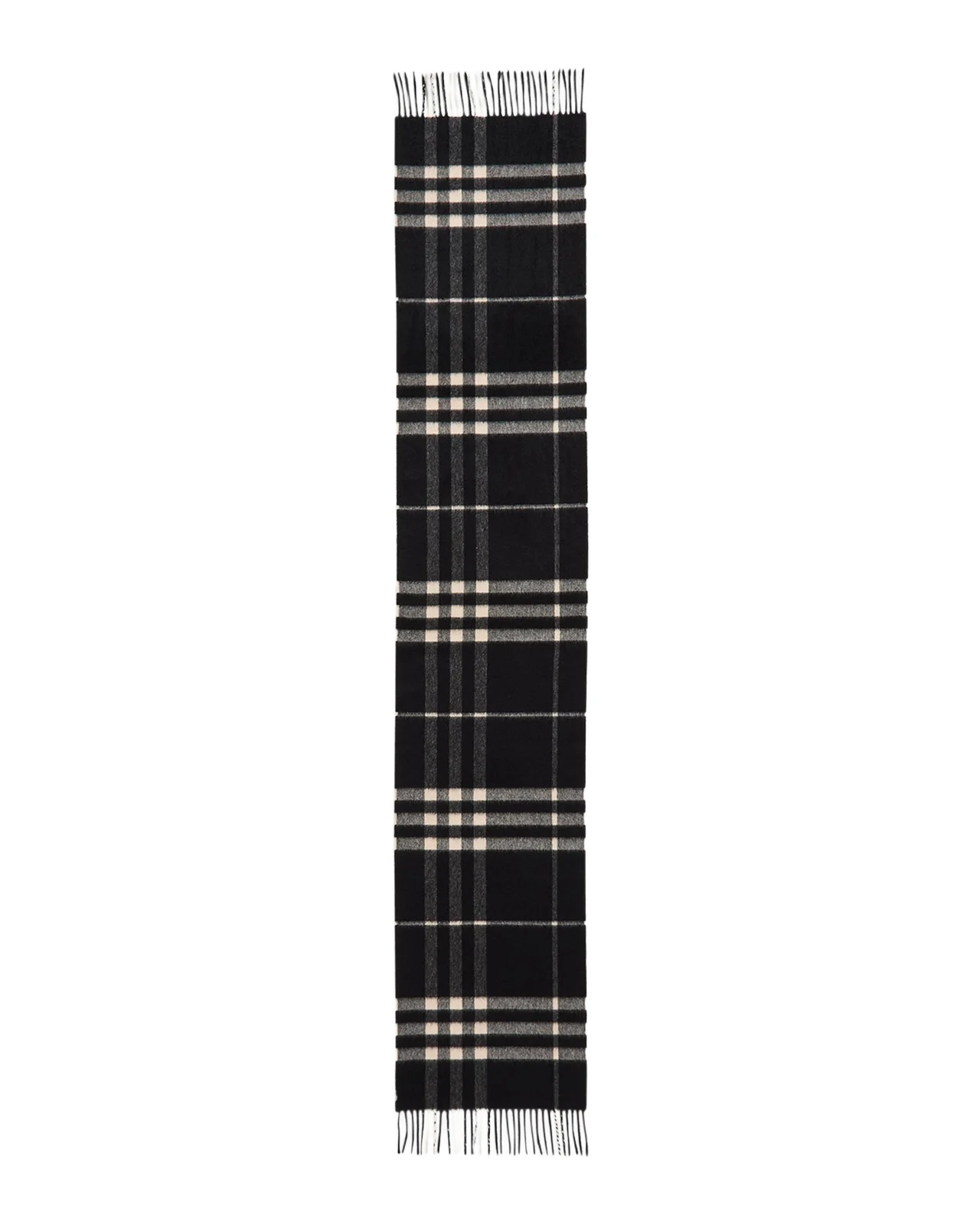 Men's Giant Check Cashmere Scarf Men's Giant Check Cashmere Scarf