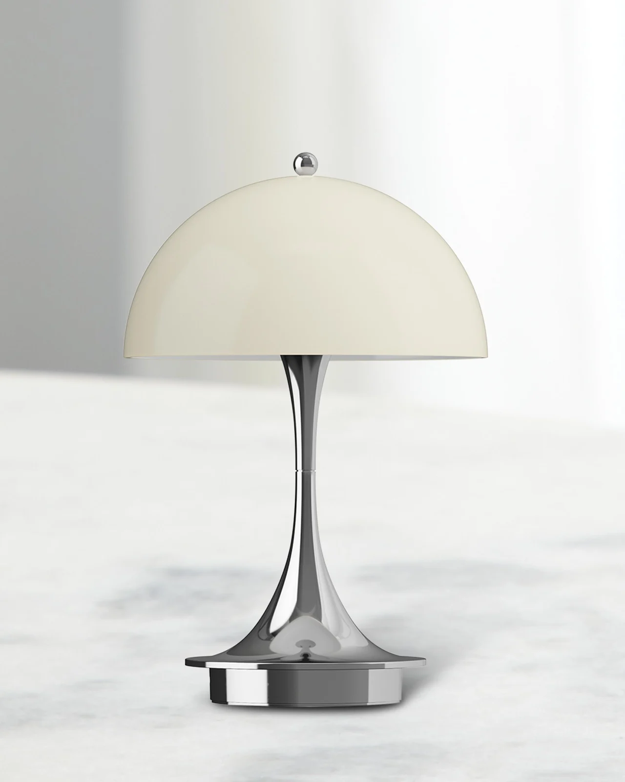 Louis Poulsen Panthella Portable Metal Table Lamp, 10"