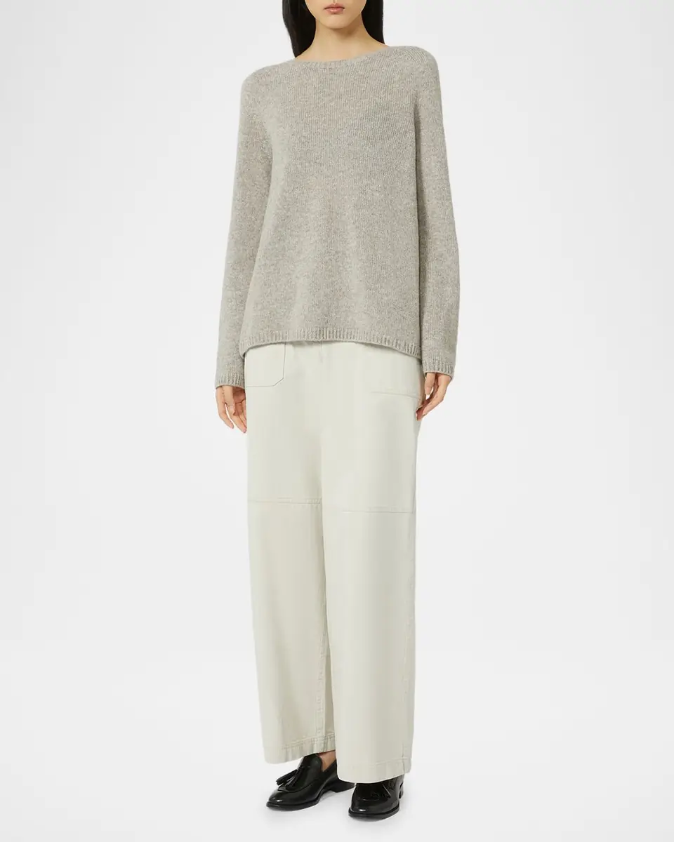 Max Mara Wool & Cashmere Crewneck Sweater | Thumbnail 2 Max Mara Wool & Cashmere Crewneck Sweater | Thumbnail 2