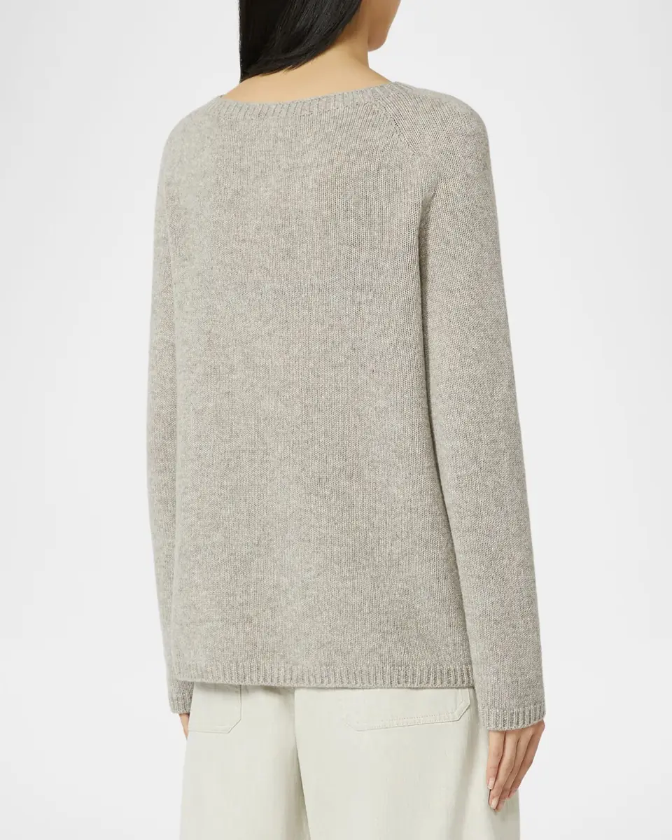Max Mara Wool & Cashmere Crewneck Sweater | Thumbnail 3 Max Mara Wool & Cashmere Crewneck Sweater | Thumbnail 3