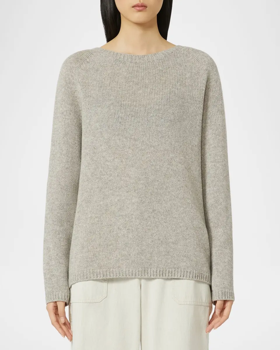 Max Mara Wool & Cashmere Crewneck Sweater | Thumbnail 4 Max Mara Wool & Cashmere Crewneck Sweater | Thumbnail 4