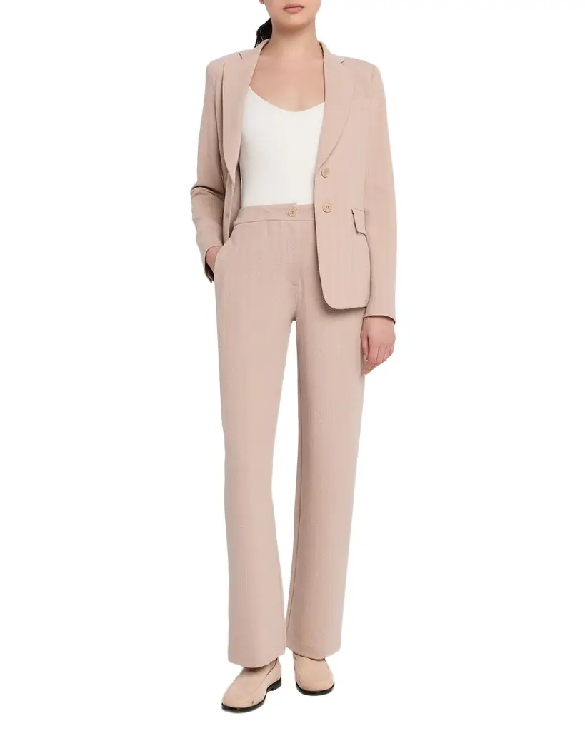 Emporio Armani Chevron Stretch Jersey Trousers | Image 1 Emporio Armani Chevron Stretch Jersey Trousers | Image 1