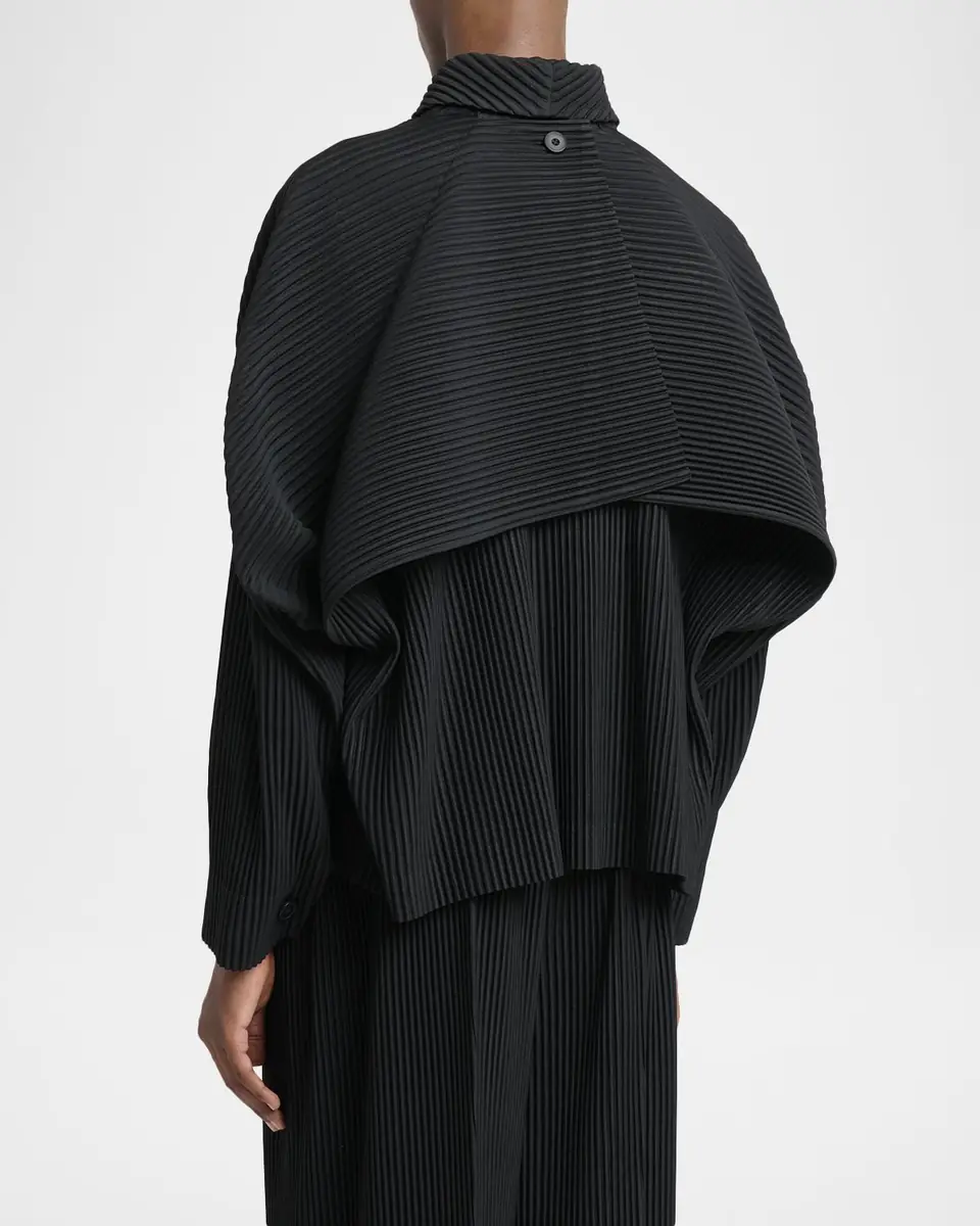 Homme Plissé Issey Miyake Men's Pleated Button-Down Shirt | Thumbnail 3 Homme Plissé Issey Miyake Men's Pleated Button-Down Shirt | Thumbnail 3