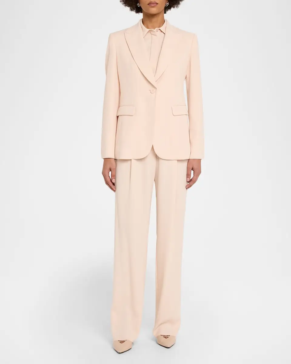 Emporio Armani Single-Button Gabardine Jacket | Thumbnail 2 Emporio Armani Single-Button Gabardine Jacket | Thumbnail 2
