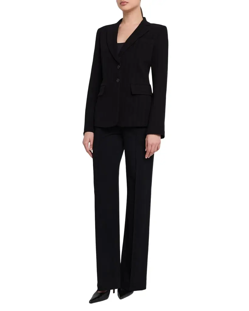 Emporio Armani Chevron Stretch Jersey Jacket | Image 1 Emporio Armani Chevron Stretch Jersey Jacket | Image 1