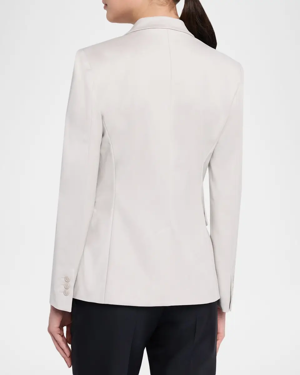 Emporio Armani Cotton Couture Single-Button Blazer | Thumbnail 2 Emporio Armani Cotton Couture Single-Button Blazer | Thumbnail 2