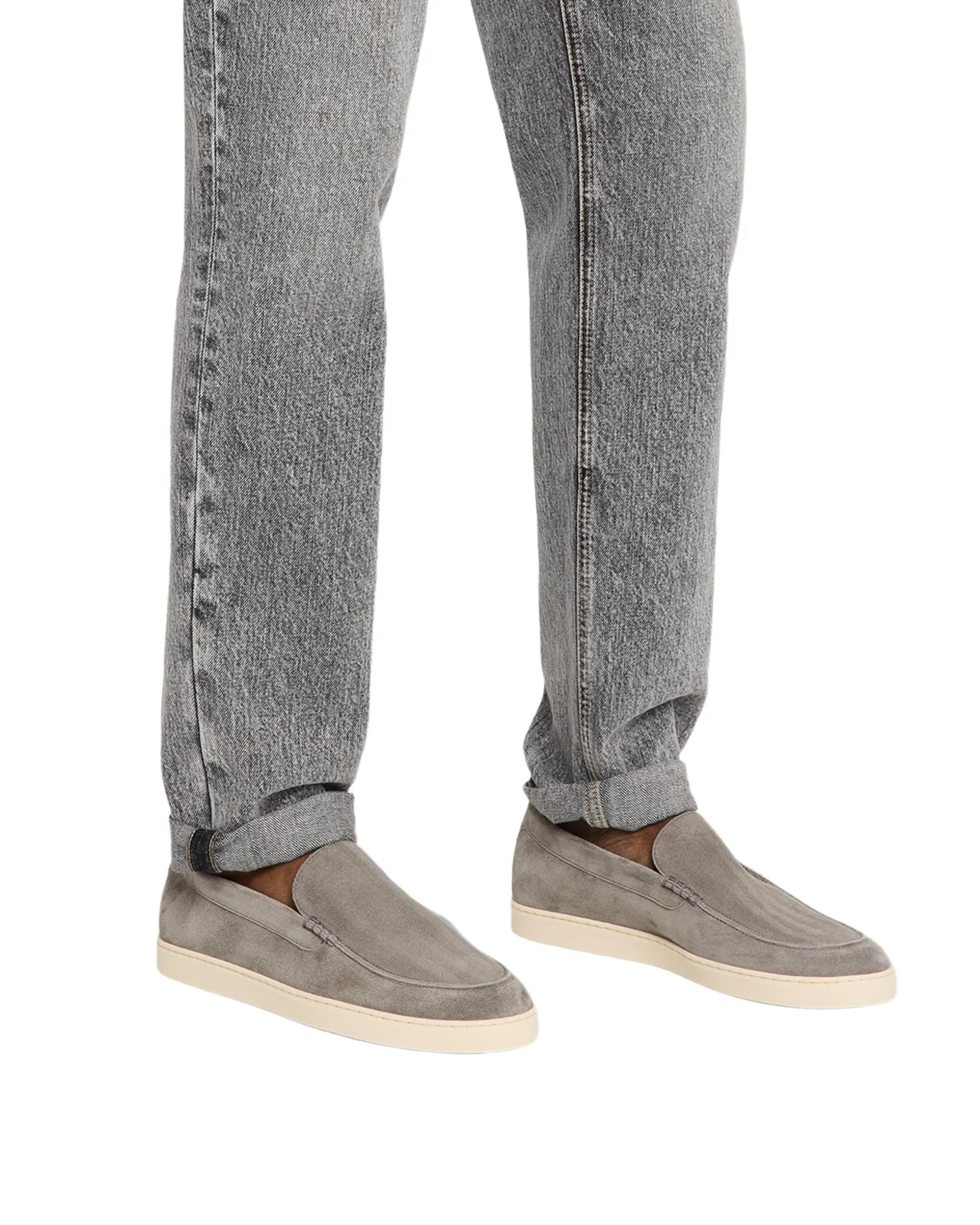 Men's Chevron Suede Slip-On Sneakers Men's Chevron Suede Slip-On Sneakers